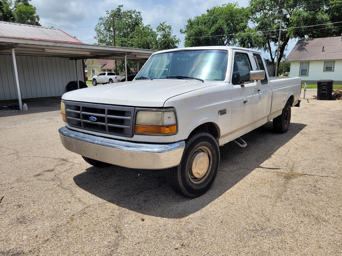 Truck key cut for a Ford F-150